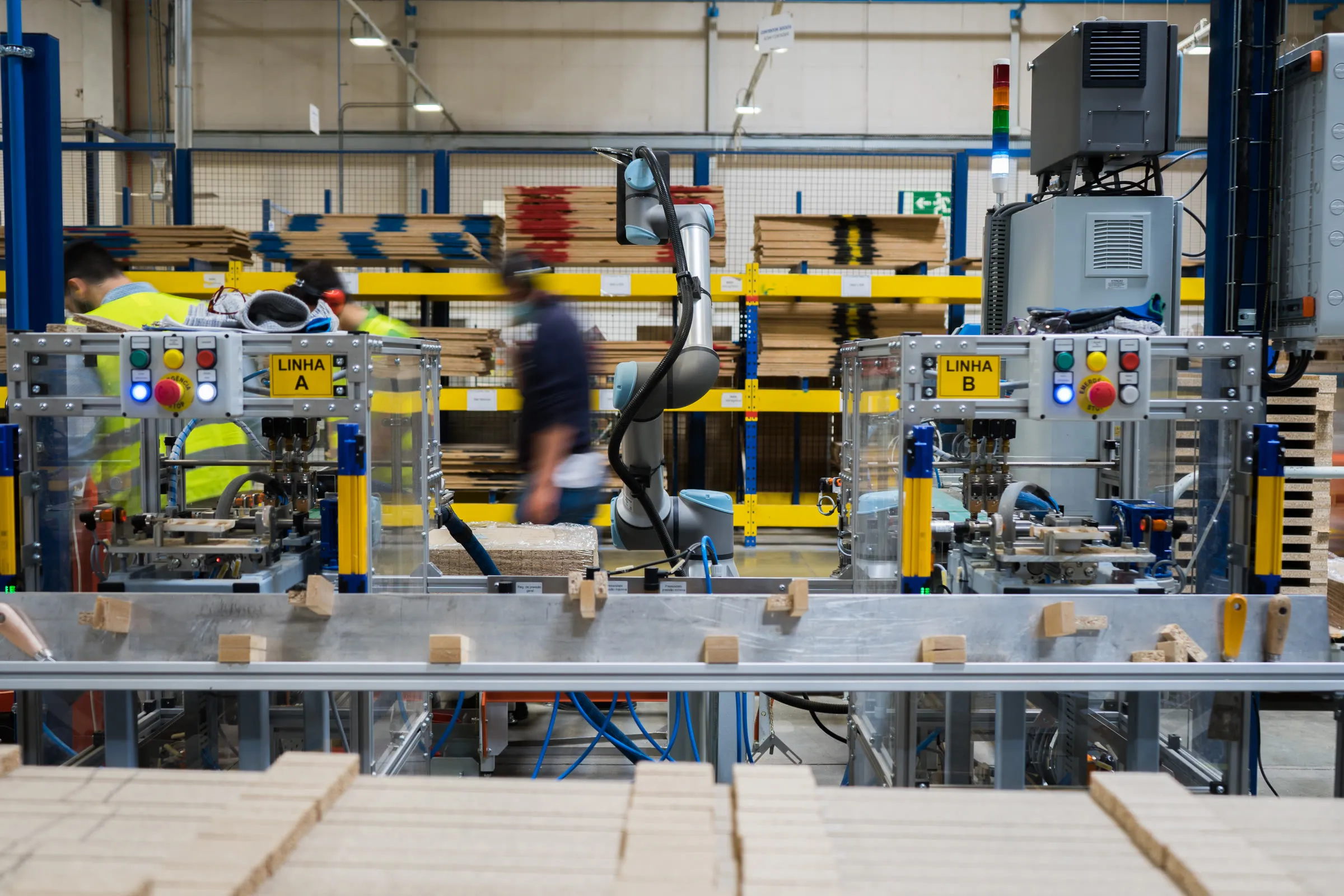 The Palmyra work-cell on the production line