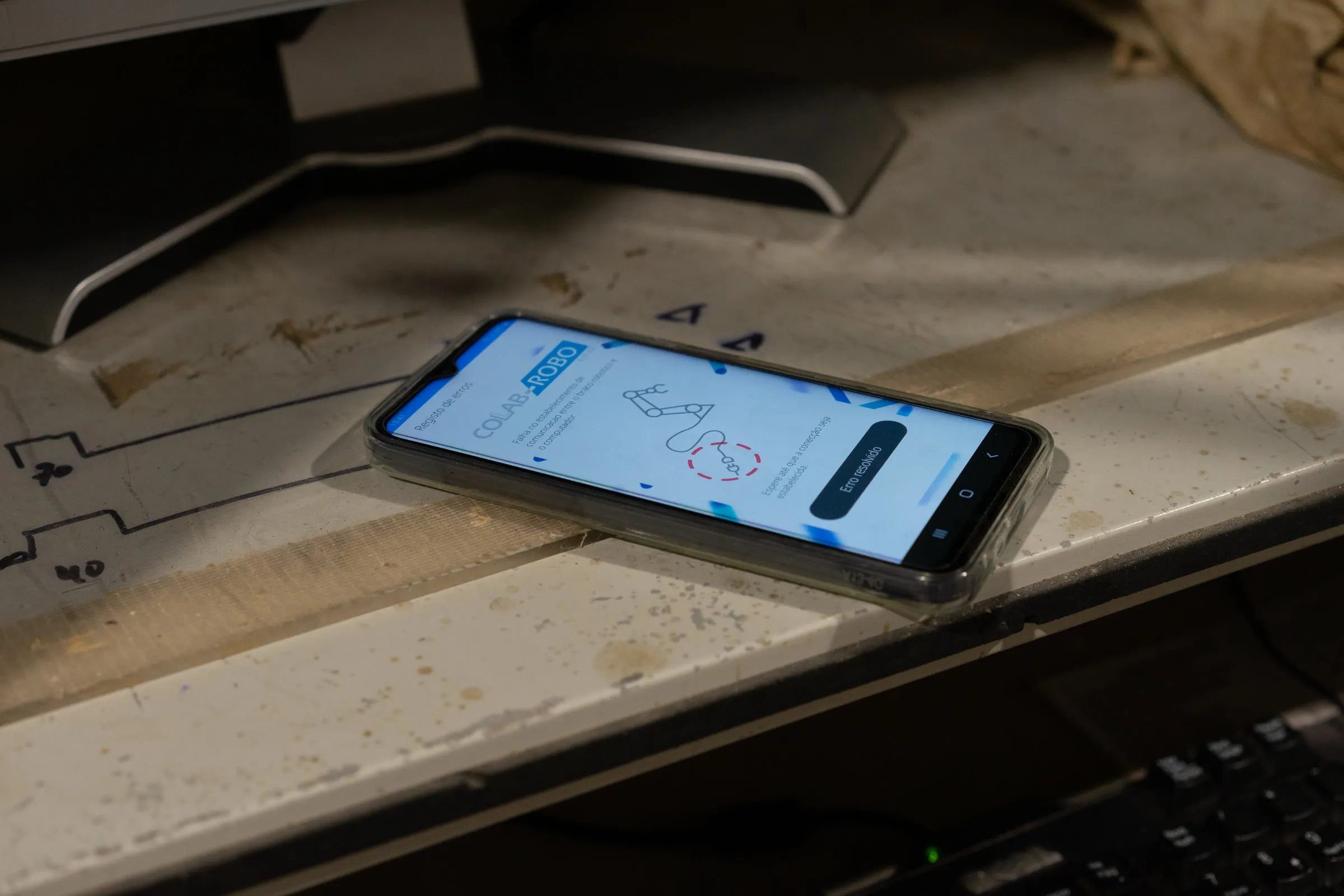The smartphone app that drives the cell