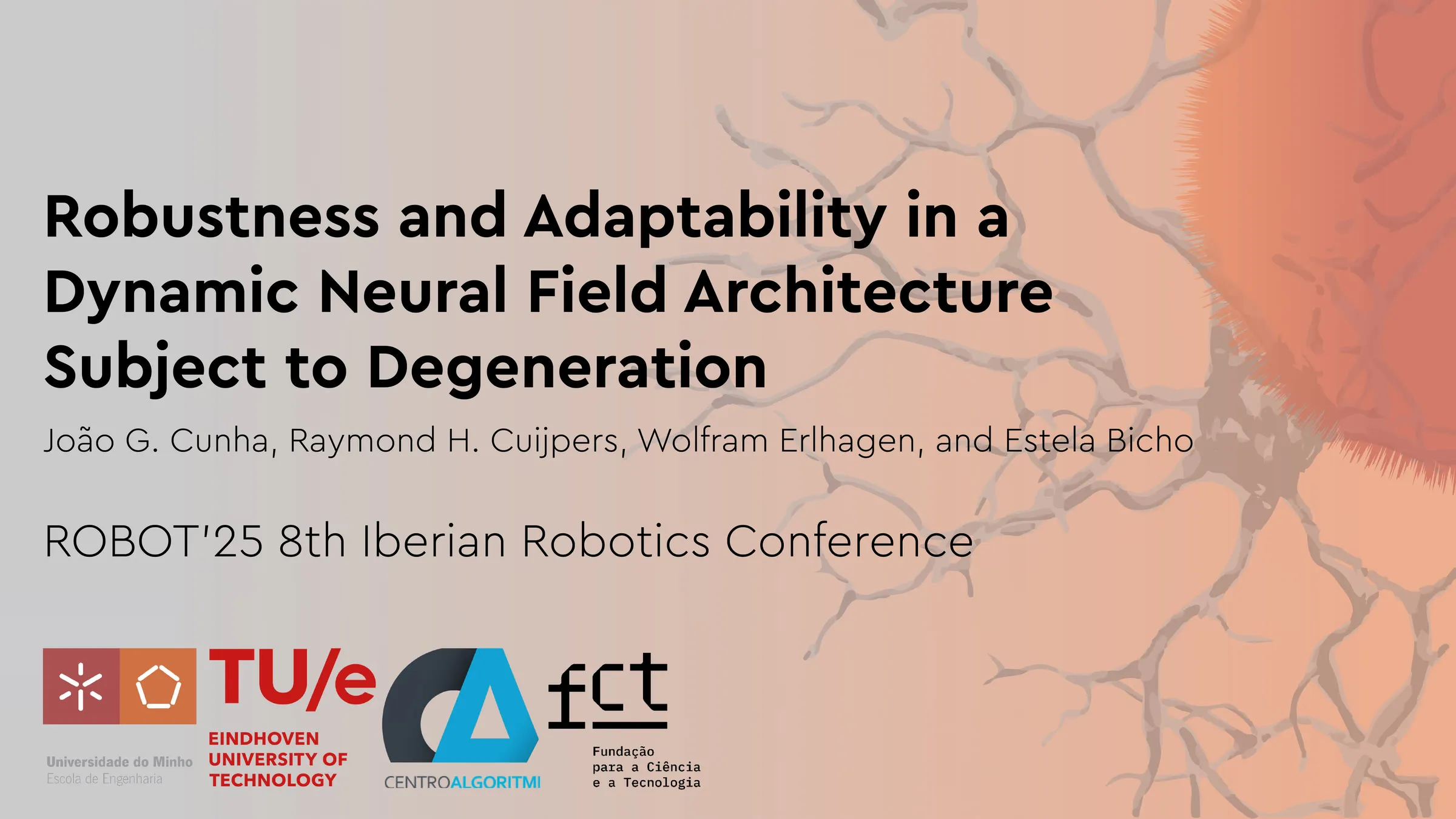 ROBOT 2025 presentation title slide