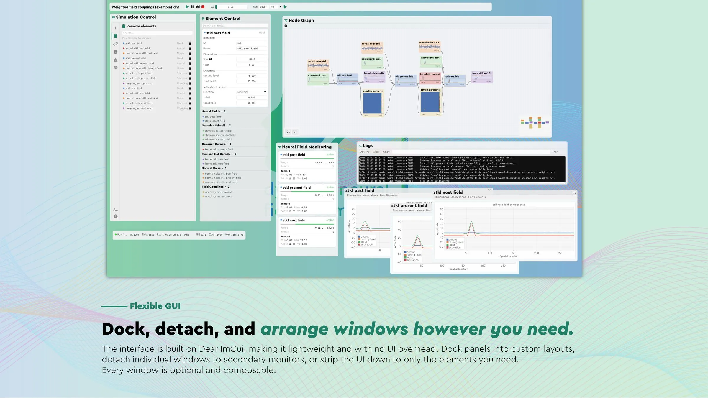 The dnf-composer interface