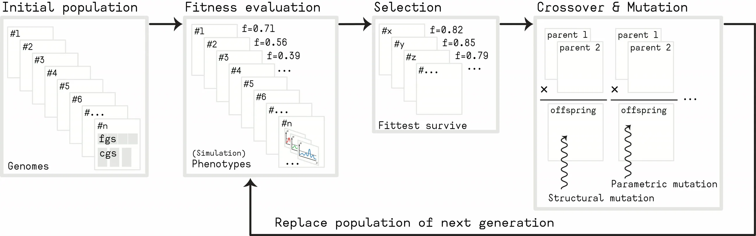 Overview of the NEAT-DNFs algorithm