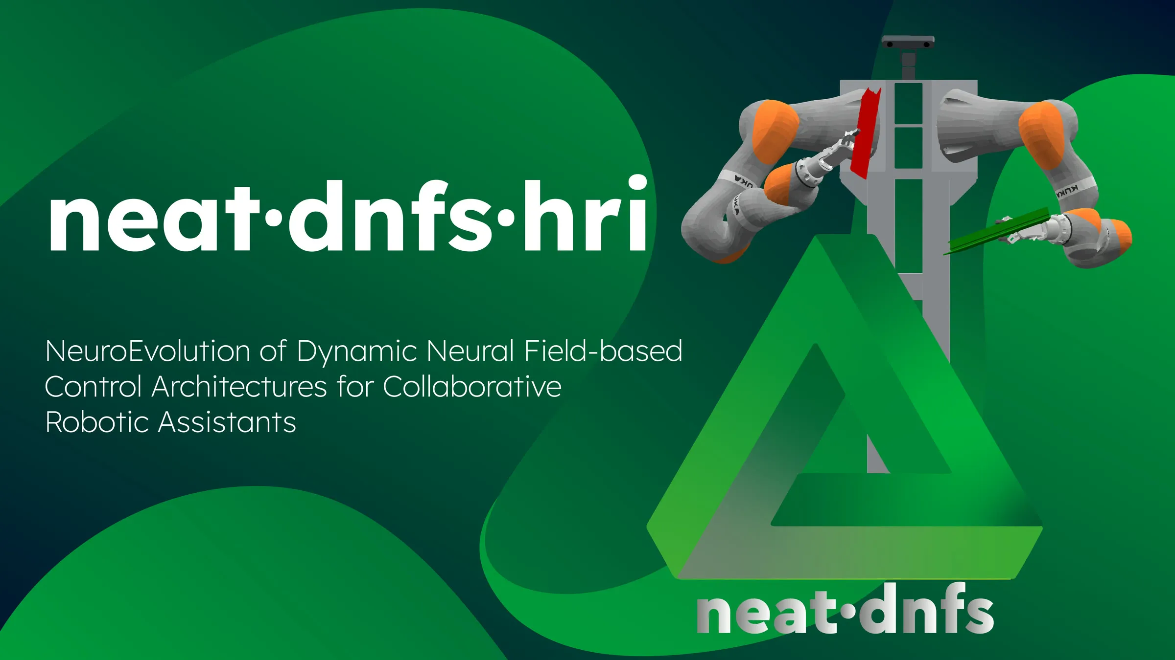 Neuroevolution for joint action, cover figure